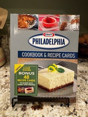Philadelphia Cookbook & Recipe Cards – excellent condition